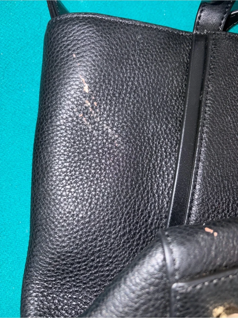 Michael Kors Whitney Black Leather Tote Bag